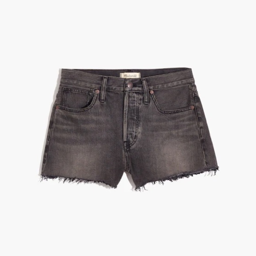 Madewell Relaxed Denim Shorts in Bienville Wash Size 29 Like New Denim Cut offs